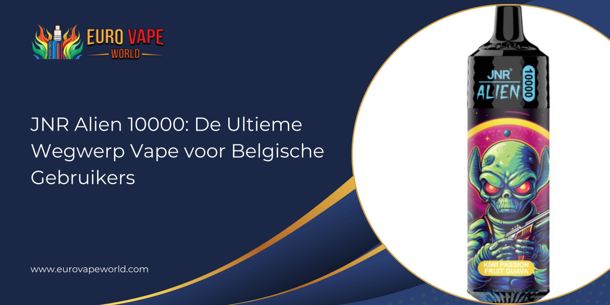 JNR Alien 10000: De Ultieme Wegwerp Vape voor Belgische Gebruikers