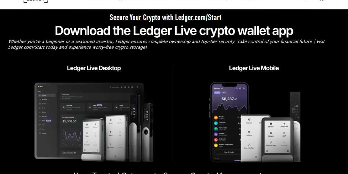 Ledger.com/start – Download Ledger Live | Official Site®