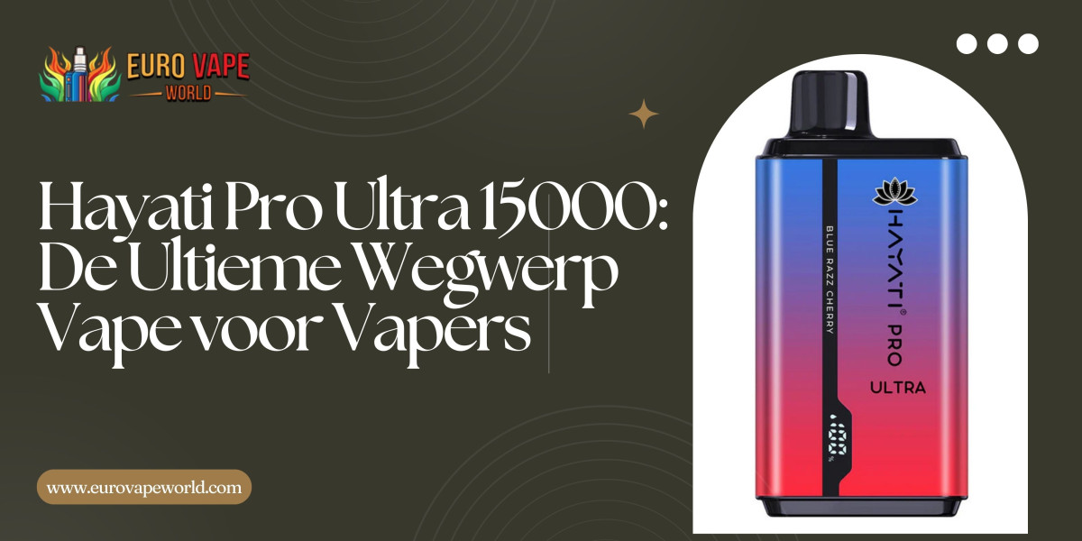 Hayati Pro Ultra 15000: De Ultieme Wegwerp Vape voor Vapers