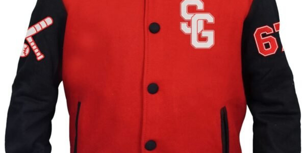 Red And Black Varsity Jacket