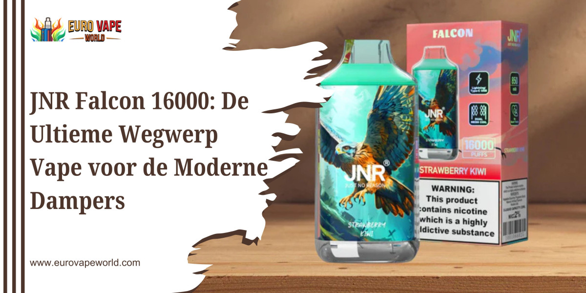 JNR Falcon 16000: De Ultieme Wegwerp Vape voor de Moderne Dampers