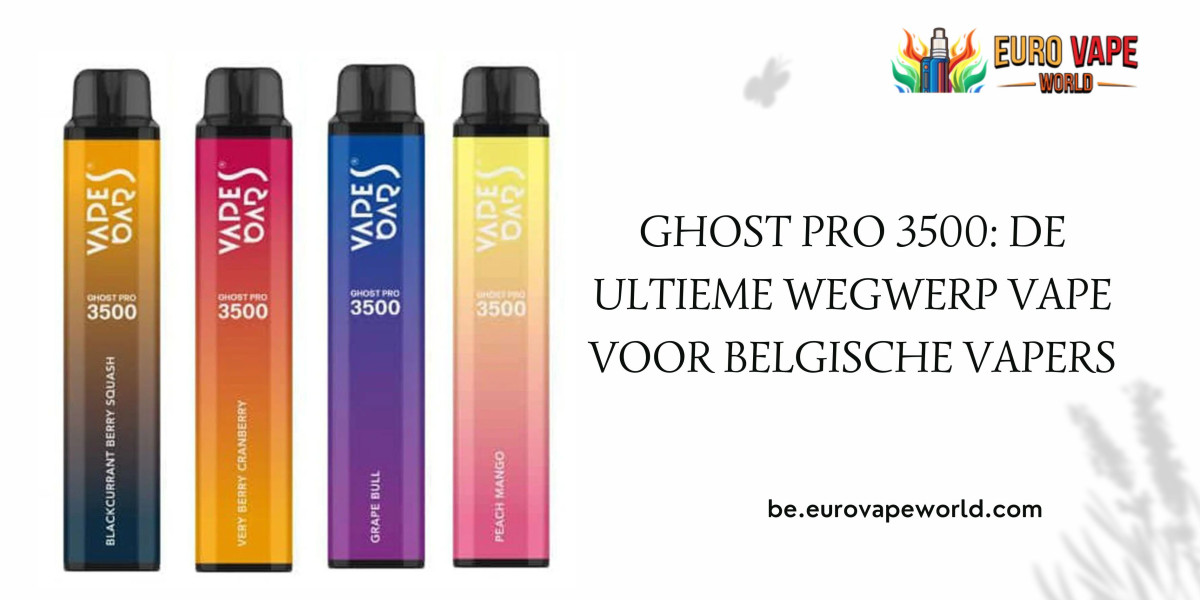 Ghost Pro 3500: De Ultieme Wegwerp Vape voor Belgische Vapers