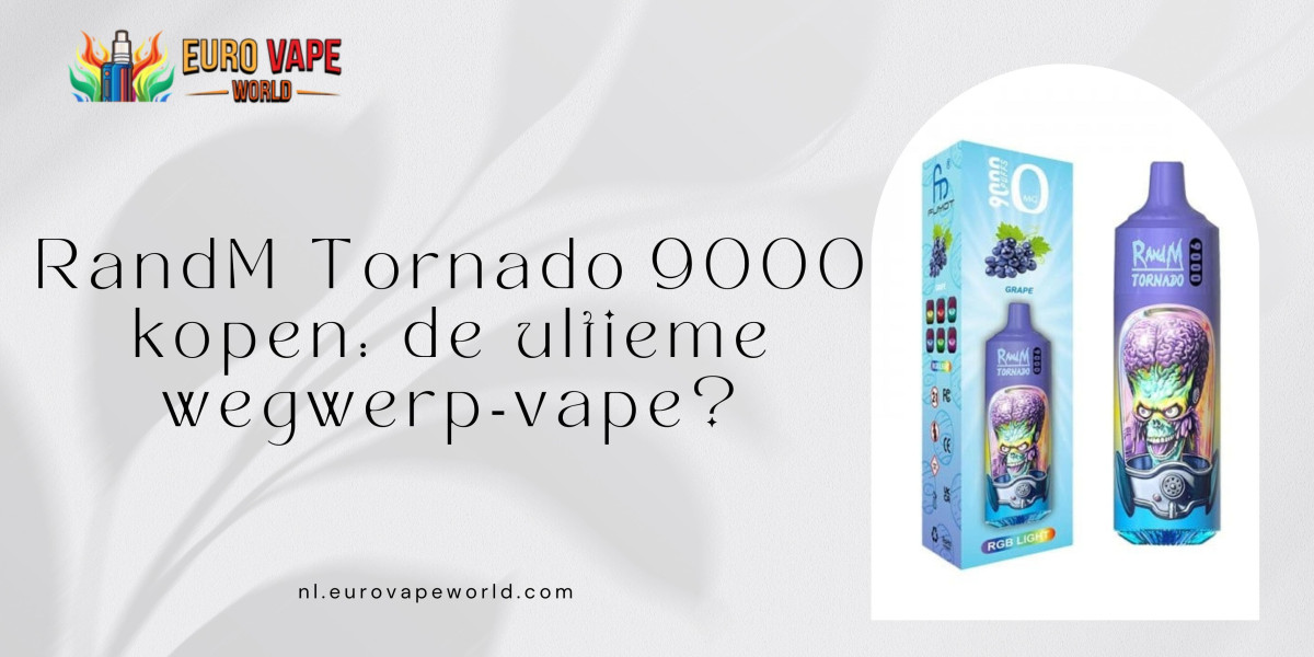 RandM Tornado 9000 kopen: de ultieme wegwerp‑vape?