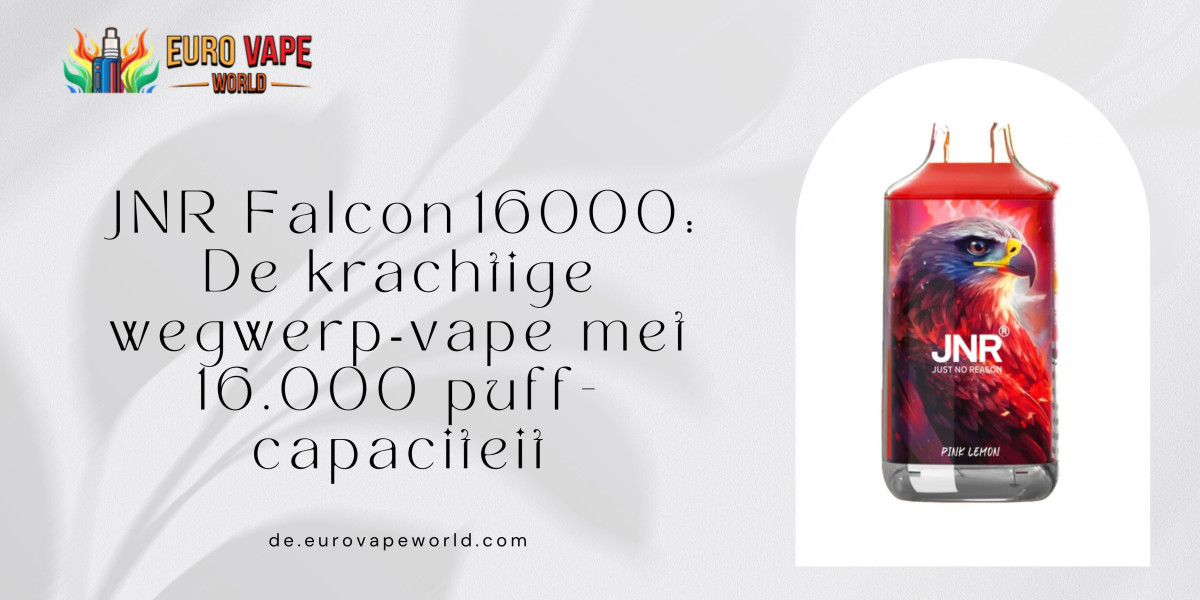 JNR Falcon 16000: De krachtige wegwerp‑vape met 16.000 puff-capaciteit