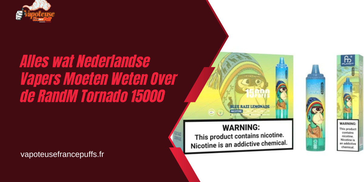 Alles wat Nederlandse Vapers Moeten Weten Over de RandM Tornado 15000