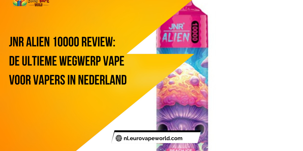 JNR Alien 10000 Review: De Ultieme Wegwerp Vape voor Vapers in Nederland